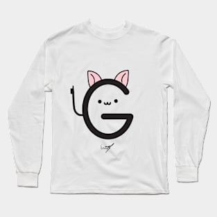 Alphabet Letter G Long Sleeve T-Shirt